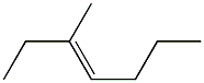 1,2-DIMETHYL-2-HEXENE Structure