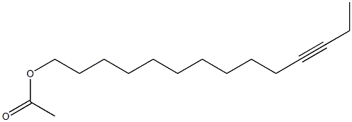 11-TETRADECYN-1-OL ACETATE,,结构式
