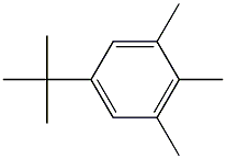 3,4,5-TRIMETHYL-t-BUTYLBENZENE Structure