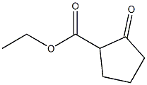 ETHYL-2-OXOCYCLOPENTYLMETHANOATE Structure