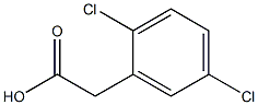 2,5-二氯苯乙酸, , 结构式