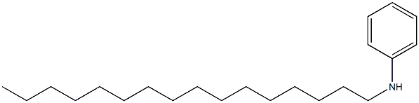 对十六烷基苯胺, , 结构式