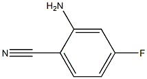 2-氨基-4-氟苯腈, , 结构式