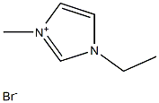 1-ethyl-3-methylimidazolium bromide Struktur