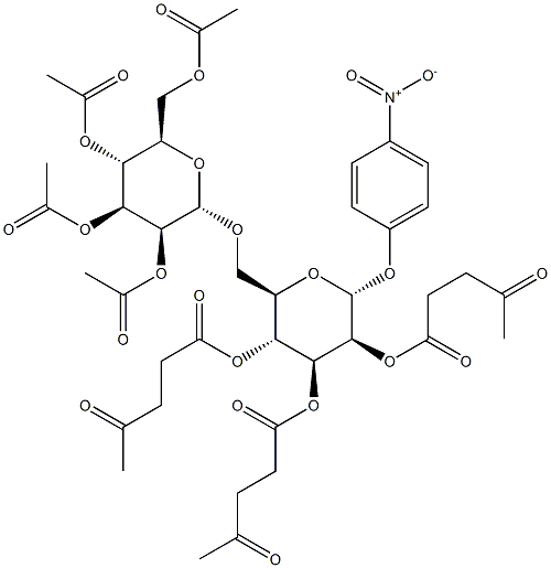  4-Nitrophenyl6-O-(2,3,4,6-tetra-O-acetyl-a-D-mannopyranosyl)-2,3,4-tri-O-levulinoyl-a-D-mannopyranoside