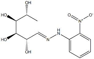 Fucose2-nitrophenylhydrazone Struktur