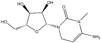 N3-Methyl-D-cytidine,,结构式