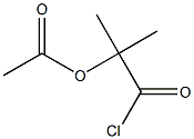 2-acetoxylisobutyryl chloride Struktur