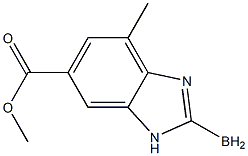 2-noryl-4-methyl-6-methoxycarbonyl benzoimidazole Struktur