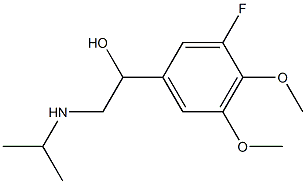 1-(3-Fluoro-4,5-dimethoxyphenyl)-2-(isopropylamino)ethanol