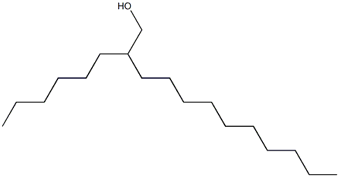 2-Hexyl-1-dodecanol.,,结构式