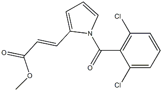 Methyl 3-[1-(2,6-dichlorobenzoyl)pyrrol-2-yl]prop-2-enoate