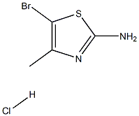 2-Amino-5-bromo-4-methyl-1,3-thiazole hydrochloride Structure