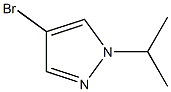 4-Bromo-1-isopropyl-1H-pyrazole 化学構造式