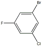 1-FLUORO-3-BROMO-5-CHLOROBENZENE Struktur