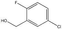 2-FLUORO-5-CHLORO BENZYL ALCOHOL 化学構造式