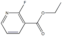 2-FLUORONICOTINIC ACID ETHYL ESTER Struktur