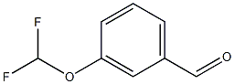 3-(DIFLUOROMETHYLOXY)BENZALDEHYDE 化学構造式