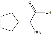 A-AMINOCYCLOPENTYLACETIC ACID Struktur