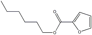 2-furoic acid hexyl ester Structure