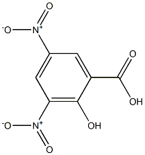 3,5-二硝柳酸 结构式