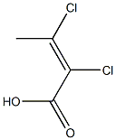 二氯異巴豆酸, , 结构式