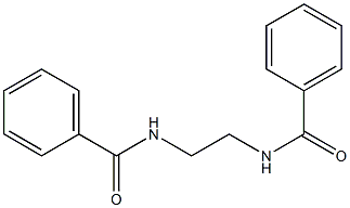 N,N'-dibenzoylethylene-diamine Struktur