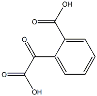 o-carboxyphenylglyoxylic acid 化学構造式