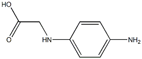 N-(p-aminophenyl)glycine Structure