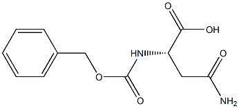 L-Cbz-Asparagine 化学構造式