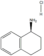 (S)-1,2,3,4-Tetrahydro-1-Naphthylamine HCl 结构式