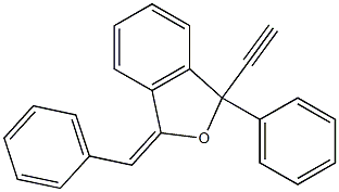 3-benzylidene-1-ethynyl-1-phenyl-1,3-dihydroisobenzofuran