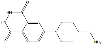 N-(aminobutyl)-N-ethylisoluminol Structure