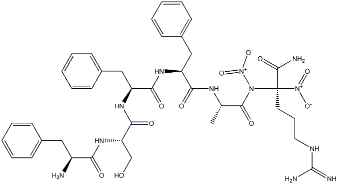 dinitrophenylalanyl-seryl-phenylalanyl-phenylalanyl-alanyl-argininamide