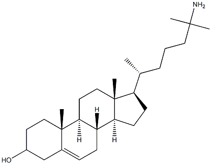 25-aminocholesterol Structure