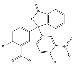 3',3''-dinitrophenolphthalein 结构式