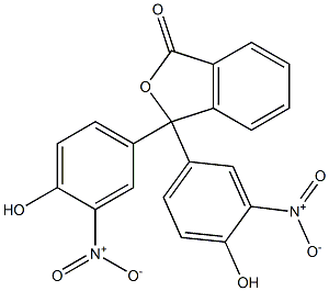 3',3''-dinitrophenolphthalein Structure