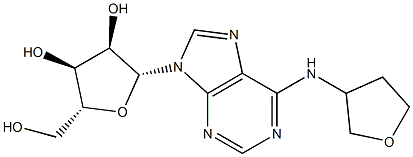 N-(3-tetrahydrofuranyl)-6-aminopurine riboside