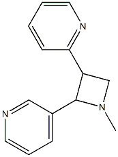 3-pyridyl-1-methyl-2-(3-pyridyl)azetidine|