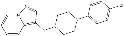 3-(4-(4-chlorophenyl)piperazinylmethyl)pyrazolo(1,5-a)pyridine