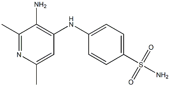 4-amino-N-(2,6 bis-methylamino-pyridin-4-yl)-benzene sulfonamide