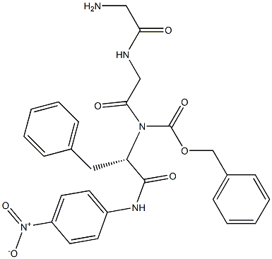 benzyloxycarbonyl-glycyl-glycyl--phenylalanine p-nitroanilide Structure