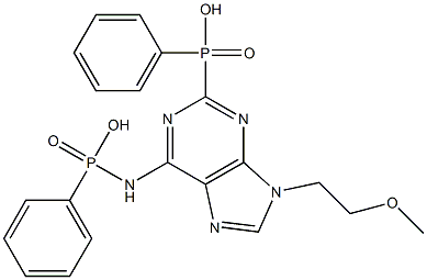  diphenyl-9-(2-phosphonylmethoxyethyl)adenine