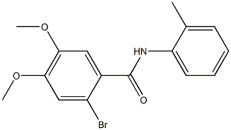 N-(2-tolyl)-2-bromo-4,5-dimethoxybenzamide