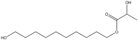 1,10-decanediol-lactate,,结构式