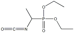 diethyl (1-isocyanatoethyl)phosphonate,,结构式