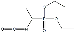 diethyl (1-isocyanatoethyl)phosphonate Structure