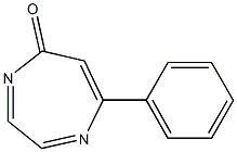 7-phenyl-1,4-diazepin-5-one,,结构式