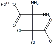 dichloro(diaminosuccinic acid)palladium(II) 结构式