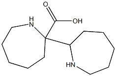 7-Azabicycloheptane carboxylic acid,,结构式